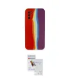ieg™ Galaxy A03S Kılıf Yadigar Çizgi - Siyah Seramik Nano Ekran Koruyucu