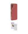ieg™ Galaxy A03S Kılıf Yankı Serisi - Siyah Seramik Nano Ekran Koruyucu