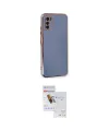 ieg™ Galaxy A03S Kılıf Yankı Serisi - Siyah Seramik Nano Ekran Koruyucu