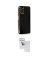 ieg™ Galaxy A03S Kılıf Yankı Serisi - Siyah Seramik Nano Ekran Koruyucu
