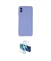 ieg™ Galaxy A04 Kılıf Ahenk Serisi - Siyah 3D Antistatik Cam Ekran Koruyucu