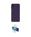 ieg™ Galaxy A04 Kılıf Ahenk Serisi - Siyah 3D Antistatik Cam Ekran Koruyucu