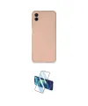 ieg™ Galaxy A04 Kılıf Ahenk Serisi - Siyah 3D Antistatik Cam Ekran Koruyucu