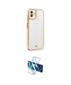 ieg™ Galaxy A04 Kılıf Çekirdek Klasik Serisi - Siyah 3D Antistatik Cam Ekran Koruyucu