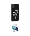 ieg™ Galaxy A04 Kılıf Odak Klasik Serisi - Siyah 3D Antistatik Cam Ekran Koruyucu