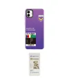 ieg™ Galaxy A04 Kılıf Siluet Çizgi Koleksiyonu - Siyah Mat Seramik Nano Ekran Koruyucu