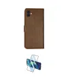 ieg™ Galaxy A04 Kılıf Siluet Işık Serisi - Siyah 3D Antistatik Cam Ekran Koruyucu