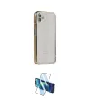 ieg™ Galaxy A04 Kılıf Vadi Minimal - Siyah 3D Antistatik Cam Ekran Koruyucu