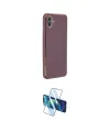ieg™ Galaxy A04 Kılıf Yankı Serisi - Siyah 3D Antistatik Cam Ekran Koruyucu