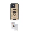 ieg™ Galaxy A04E Kılıf Ahenk Klasik - Siyah Seramik Nano Ekran Koruyucu