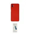 ieg™ Galaxy A04E Kılıf Ahenk Serisi - Şeffaf Pasifik Cam Ekran Koruyucu