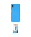 ieg™ Galaxy A04E Kılıf Ahenk Serisi - Siyah 5D Eko Cam Ekran Koruyucu