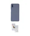 ieg™ Galaxy A04E Kılıf Ahenk Serisi - Siyah Seramik Nano Ekran Koruyucu