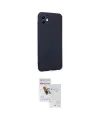ieg™ Galaxy A04E Kılıf Kozmos Yansıma Özel Seri - Siyah Seramik Nano Ekran Koruyucu