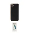 ieg™ Galaxy A04E Kılıf Yankı Serisi - Şeffaf Pasifik Cam Ekran Koruyucu