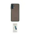 ieg™ Galaxy A04S Kılıf Ahenk Çizgi Serisi - Şeffaf Pasifik Cam Ekran Koruyucu