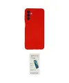 ieg™ Galaxy A04S Kılıf Ahenk Serisi - Şeffaf Pasifik Cam Ekran Koruyucu