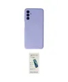 ieg™ Galaxy A04S Kılıf Ahenk Serisi - Şeffaf Pasifik Cam Ekran Koruyucu