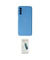 ieg™ Galaxy A04S Kılıf Ahenk Serisi - Şeffaf Pasifik Cam Ekran Koruyucu