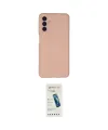 ieg™ Galaxy A04S Kılıf Ahenk Serisi - Şeffaf Pasifik Cam Ekran Koruyucu