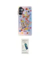 ieg™ Galaxy A04S Kılıf Siluet Çizgi Koleksiyonu - Şeffaf Pasifik Cam Ekran Koruyucu