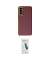 ieg™ Galaxy A04S Kılıf Yankı Serisi - Şeffaf Pasifik Cam Ekran Koruyucu