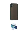 ieg™ Galaxy A05 Kılıf Ahenk Çizgi Serisi - Siyah 3D Antistatik Seramik Nano Ekran Koruyucu
