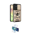 ieg™ Galaxy A05 Kılıf Ahenk Klasik - Siyah 3D Antistatik Cam Ekran Koruyucu