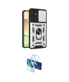 ieg™ Galaxy A05 Kılıf Ahenk Klasik - Siyah 3D Antistatik Cam Ekran Koruyucu
