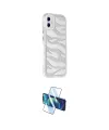 ieg™ Galaxy A05 Kılıf Ahenk Modern Serisi - Siyah 3D Antistatik Cam Ekran Koruyucu