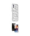ieg™ Galaxy A05 Kılıf Ahenk Modern Serisi - Siyah 3D Antistatik Mat Seramik Nano Ekran Koruyucu