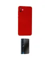 ieg™ Galaxy A05 Kılıf Ahenk Serisi - Siyah 3D Antistatik Hayalet Cam Ekran Koruyucu