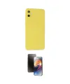 ieg™ Galaxy A05 Kılıf Ahenk Serisi - Siyah 3D Antistatik Mat Seramik Nano Ekran Koruyucu