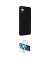 ieg™ Galaxy A05 Kılıf Akış Asil Koleksiyonu - Siyah 3D Antistatik Cam Ekran Koruyucu