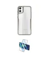 ieg™ Galaxy A05 Kılıf Akış Çizgi Koleksiyonu - Siyah 3D Antistatik Cam Ekran Koruyucu