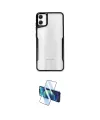 ieg™ Galaxy A05 Kılıf Akış Çizgi Koleksiyonu - Siyah 3D Antistatik Seramik Nano Ekran Koruyucu