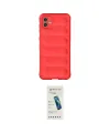 ieg™ Galaxy A05 Kılıf Atlas Koleksiyonu - Şeffaf Pasifik Cam Ekran Koruyucu
