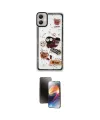 ieg™ Galaxy A05 Kılıf Çekirdek Asil - Siyah 3D Antistatik Mat Seramik Nano Ekran Koruyucu