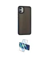 ieg™ Galaxy A05 Kılıf Eksen Işık - Siyah 3D Antistatik Seramik Nano Ekran Koruyucu