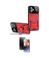 ieg™ Galaxy A05 Kılıf Kıvılcım Modern Serisi - Siyah 3D Antistatik Mat Seramik Nano Ekran Koruyucu