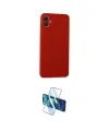 ieg™ Galaxy A05 Kılıf Kozmos Yansıma Özel Seri - Siyah 3D Antistatik Cam Ekran Koruyucu