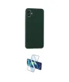 ieg™ Galaxy A05 Kılıf Kozmos Yansıma Özel Seri - Siyah 3D Antistatik Cam Ekran Koruyucu