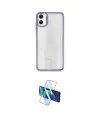 ieg™ Galaxy A05 Kılıf Nova Işık Serisi - Siyah 3D Antistatik Cam Ekran Koruyucu