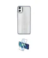 ieg™ Galaxy A05 Kılıf Nova Işık Serisi - Siyah 3D Antistatik Cam Ekran Koruyucu