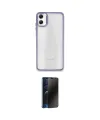 ieg™ Galaxy A05 Kılıf Nova Işık Serisi - Siyah 3D Antistatik Hayalet Cam Ekran Koruyucu