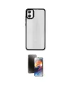 ieg™ Galaxy A05 Kılıf Nova Işık Serisi - Siyah 3D Antistatik Mat Seramik Nano Ekran Koruyucu