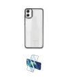 ieg™ Galaxy A05 Kılıf Nova Işık Serisi - Siyah 3D Antistatik Seramik Nano Ekran Koruyucu