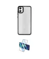 ieg™ Galaxy A05 Kılıf Nova Işık Serisi - Siyah 3D Antistatik Seramik Nano Ekran Koruyucu
