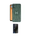ieg™ Galaxy A05 Kılıf Nova Yansıma Prime - Siyah 3D Antistatik Hayalet Cam Ekran Koruyucu
