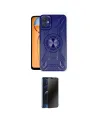 ieg™ Galaxy A05 Kılıf Nova Yansıma Prime - Siyah 3D Antistatik Hayalet Cam Ekran Koruyucu